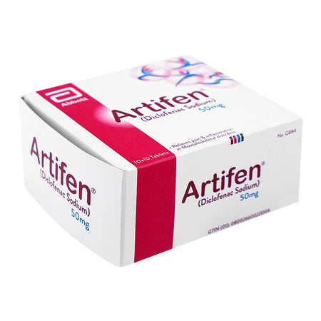 Abbott Artifen Tablet, 50mg, 1-Strip - Image 3