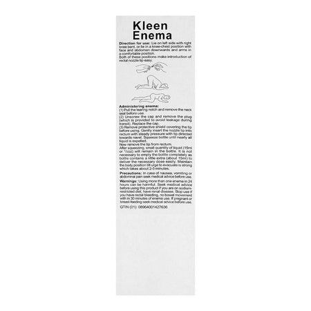 NabiQasim Kleen Enema Complete Kit, 135ml - Image 4