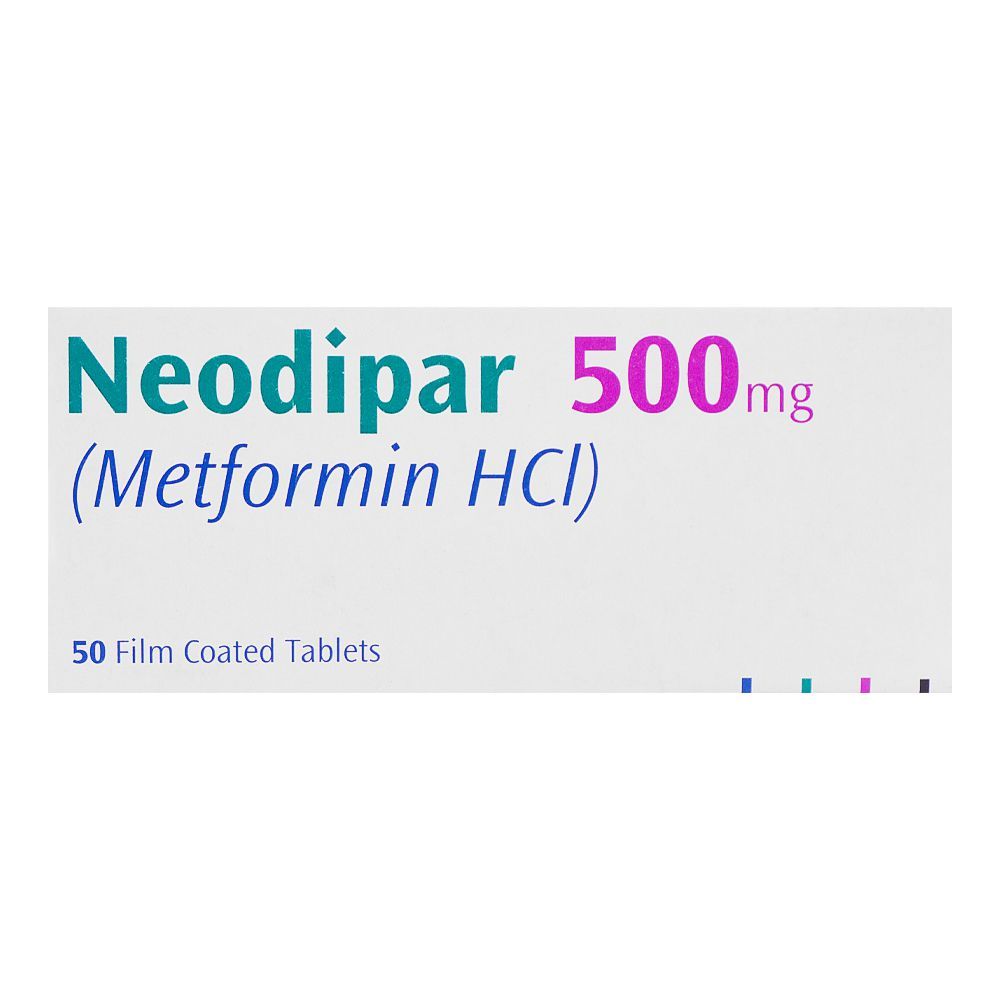 Neodipar Tablet, 500mg, 1-Strip - Image 2