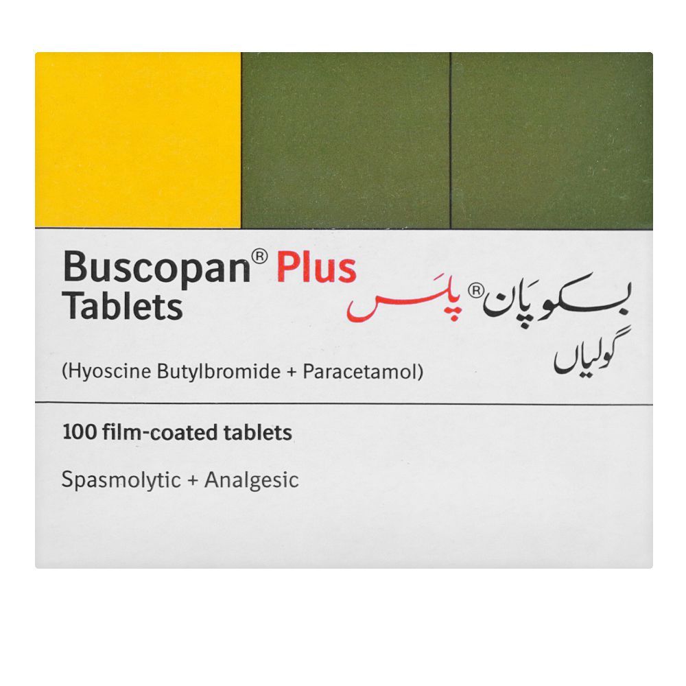 Martin Dow Buscopan Plus Tablet, 1-Strip - Image 2