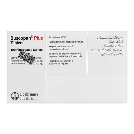 Martin Dow Buscopan Plus Tablet, 1-Strip - Image 3