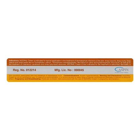 Aspin Pharma Nizoral Cream, 10g - Image 2