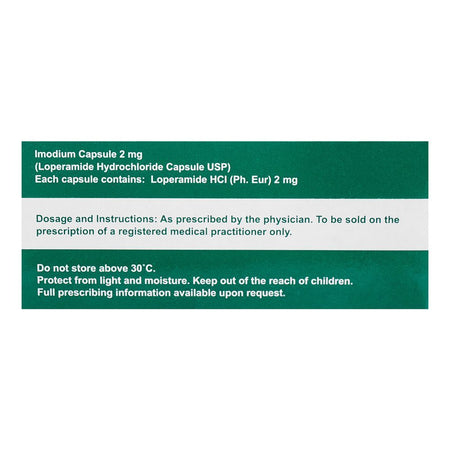 Aspin Pharma Imodium Capsule, 2mg, 1-Strip - Image 4