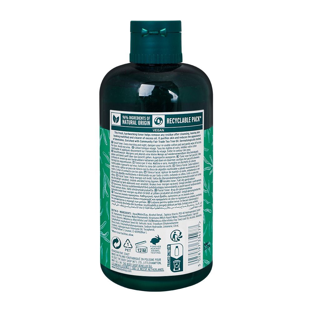 The Body Shop Tea Tree Skin Clearing Toner, Suitable For Blemished Skin, 250ml - Image 2