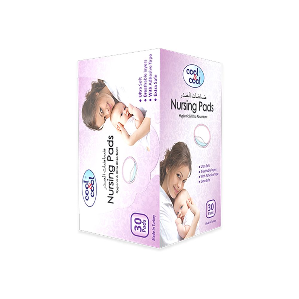 Cool & Cool Nursing Pads, 30-Pack - Main Image