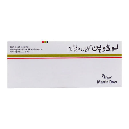 Martin Dow Lodopin Tablet, 5mg, 20-Pack - Image 2
