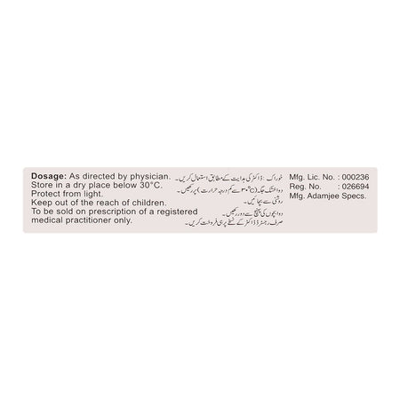 Adamjee Pharmaceuticals Risp Tablet, 2mg, 12-Pack - Image 3