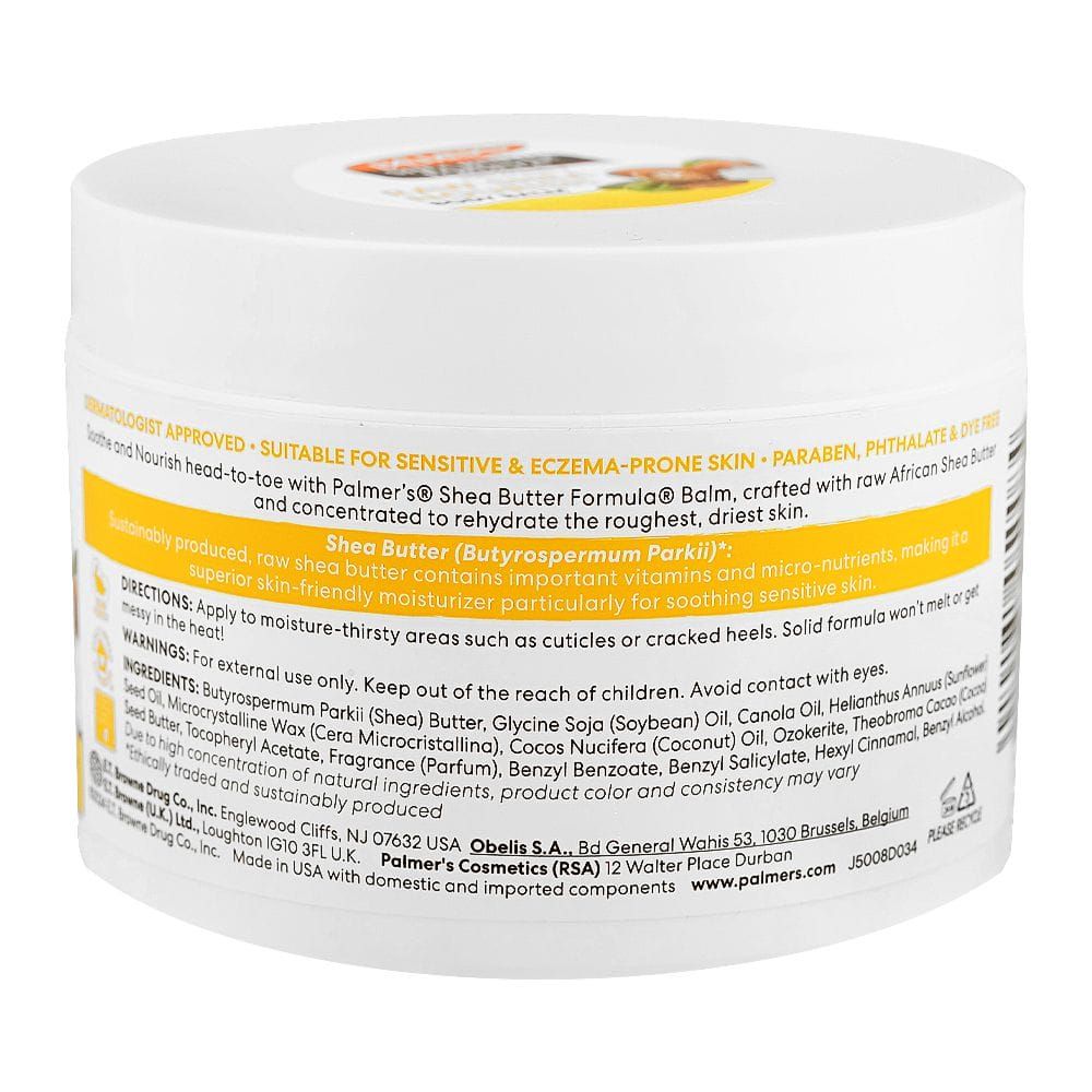 Palmer's Shea Butter Formula Raw Shea Nourish Body Balm, Vitamin E, 200g - Image 2