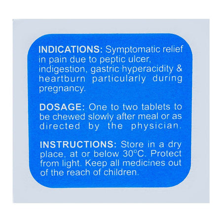 Efroze Chemicals Trisil Tablet, 1-Strip - Image 3