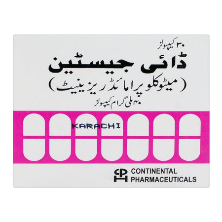 Continental Pharmaceuticals Digestine Capsule, 40mg, 1-Strip - Image 2