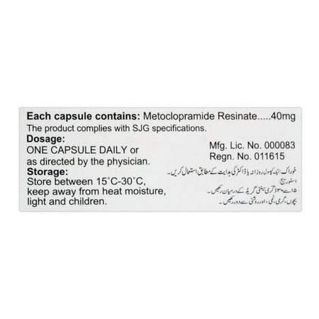 Continental Pharmaceuticals Digestine Capsule, 40mg, 1-Strip - Image 3