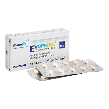 PharmEvo Evopride Tablet, 1mg, 30-Pack - Main Image