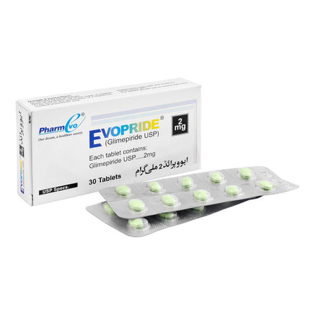 PharmEvo Evopride Tablet, 2mg, 30-Pack - Main Image