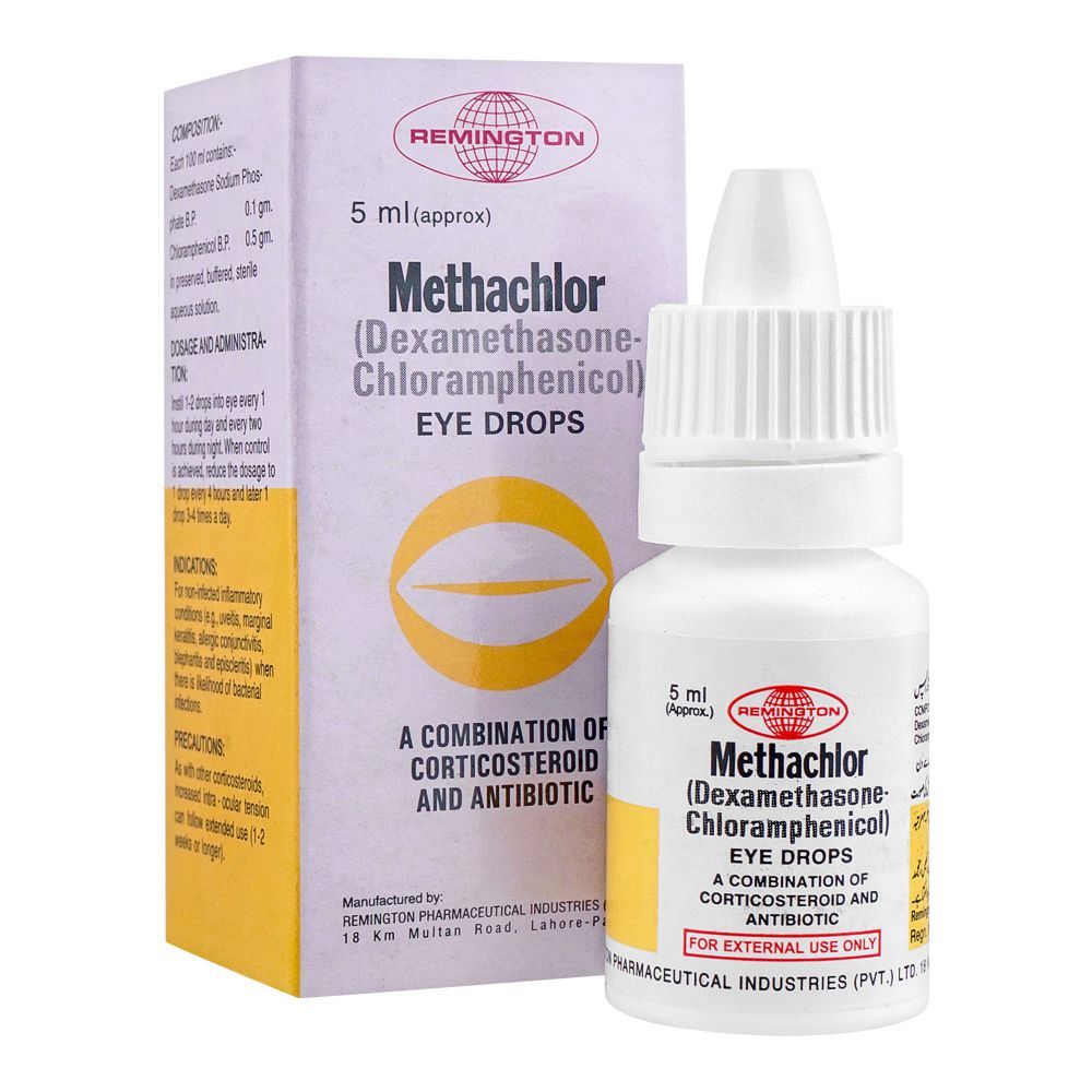Remington Pharmaceuticals Methachlor Eye Drops, 5ml - Main Image