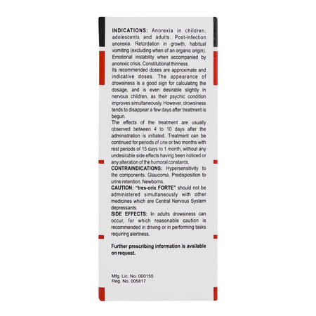 Highnoon Laboratories Tres Orix Forte Liquid, 120ml - Image 5