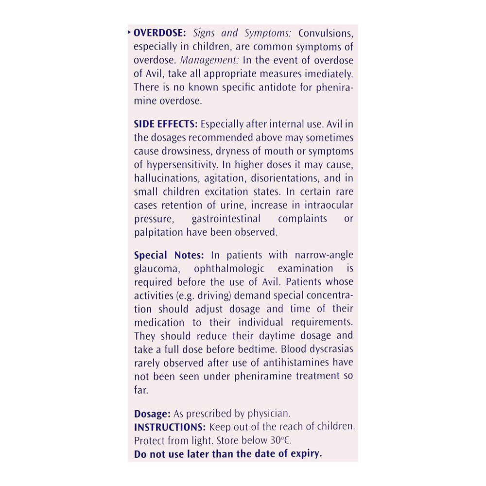 Avil Syrup, 90ml - Image 3