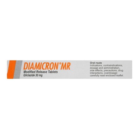Servier Pharmaceuticals Diamicron MR Tablet, 30mg, 20-Pack - Image 3
