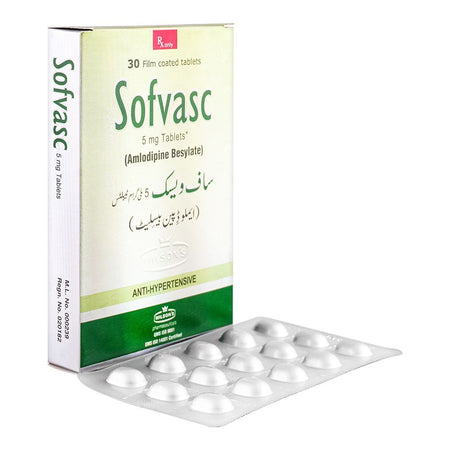 Wilson's Pharmaceuticals Sofvasc Tablet, 5mg, 30-Pack - Main Image