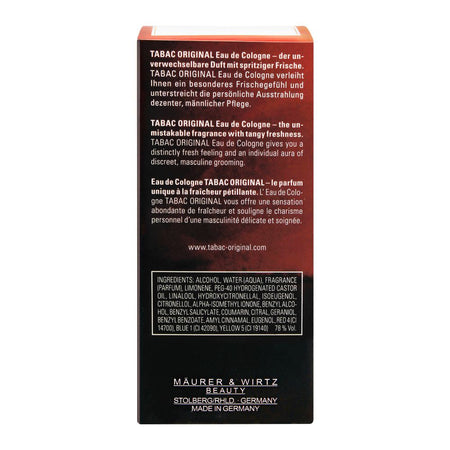 Tabac Original Eau De Cologne, Fragrance For Men, 100ml - Image 3