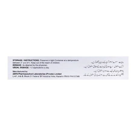 Zafa Pharmaceuticals Clotrim Cream, 10g - Image 3