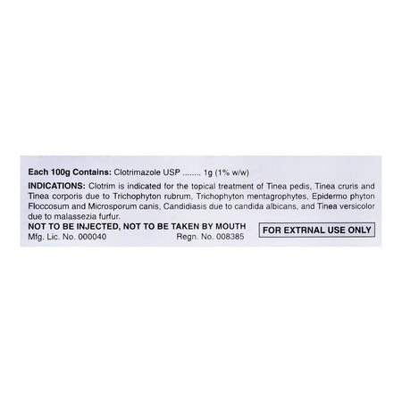 Zafa Pharmaceuticals Clotrim Cream, 10g - Image 4