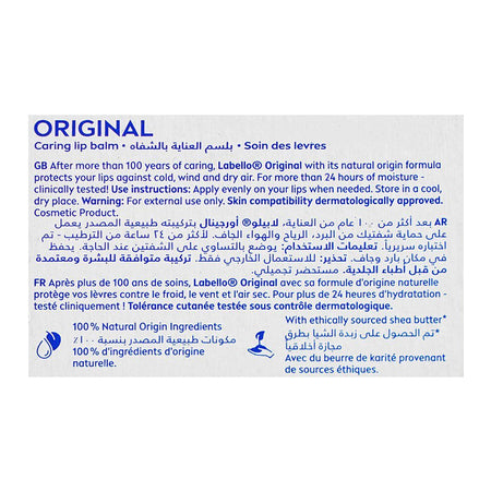 Labello Original Caring Lip Balm, 4.8g - Image 4