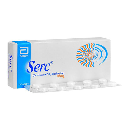 Abbott Serc Tablet Strip, 16mg, 30 Tablets - Main Image