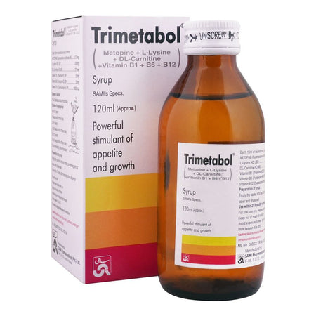 Sami Pharmaceuticals Trimetabol Syrup, 120ml - Main Image