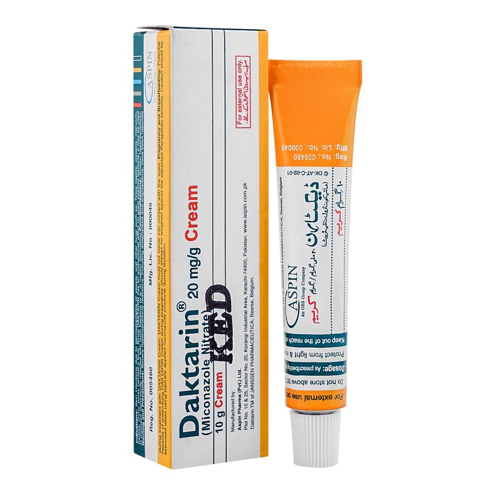 Aspin Pharma Daktarin Cream, 20mg/g - Main Image
