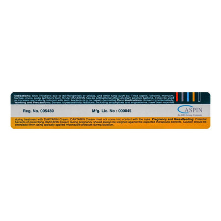 Aspin Pharma Daktarin Cream, 20mg/g - Image 2