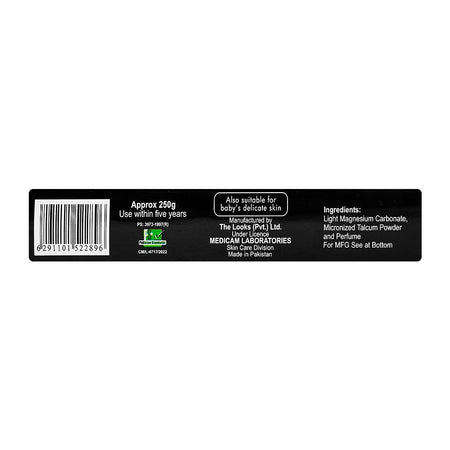 Medicam Valentine Perfumed Talcum Powder, 250g - Image 2