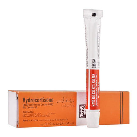 Zafa Pharmaceuticals Hydrocortisone Cream, 10g - Main Image