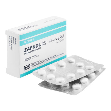 Zafa Pharmaceuticals Zafnol Tablet, 50mg, 20-Pack - Main Image