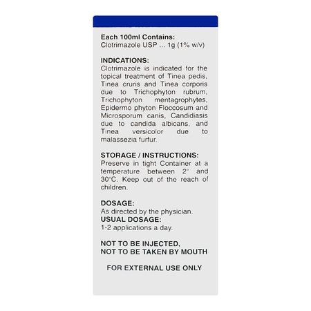 Zafa Pharmaceuticals Clotrim Solution, 20ml - Image 2