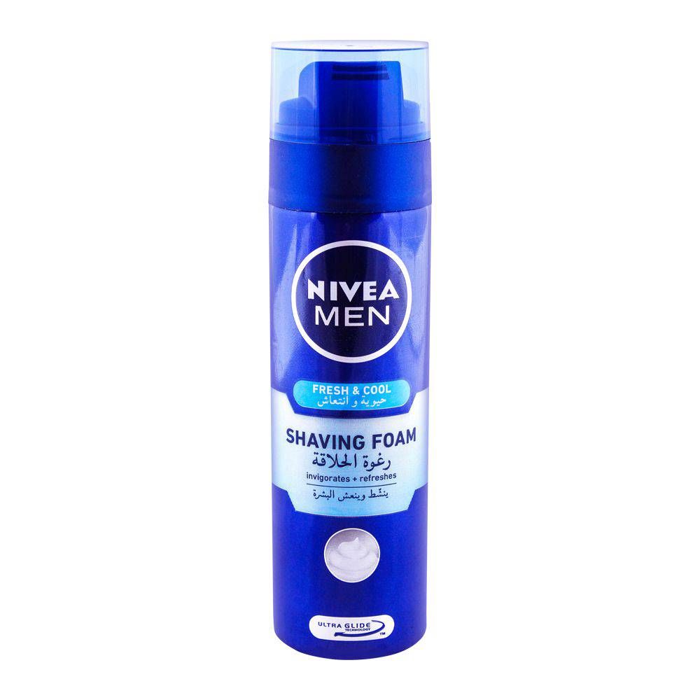 Nivea Men Fresh & Cool Shaving Foam 200ml - Main Image