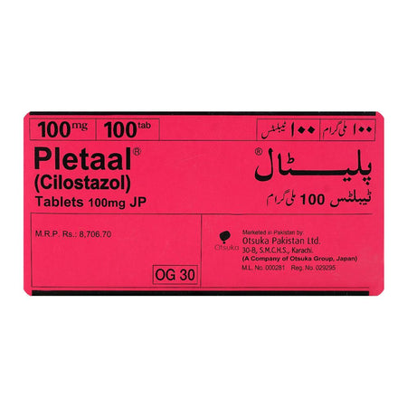 Otsuka Pharmaceutical Pletaal Tablet, 100mg 1-Strip - Image 2