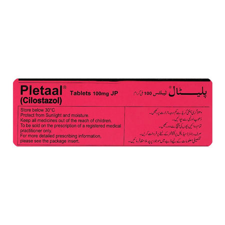 Otsuka Pharmaceutical Pletaal Tablet, 100mg 1-Strip - Image 3