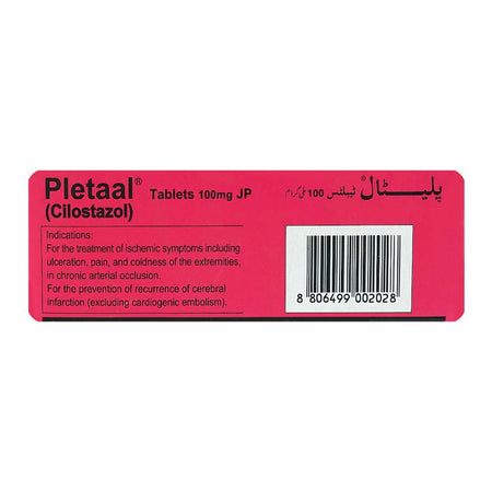 Otsuka Pharmaceutical Pletaal Tablet, 100mg 1-Strip - Image 4