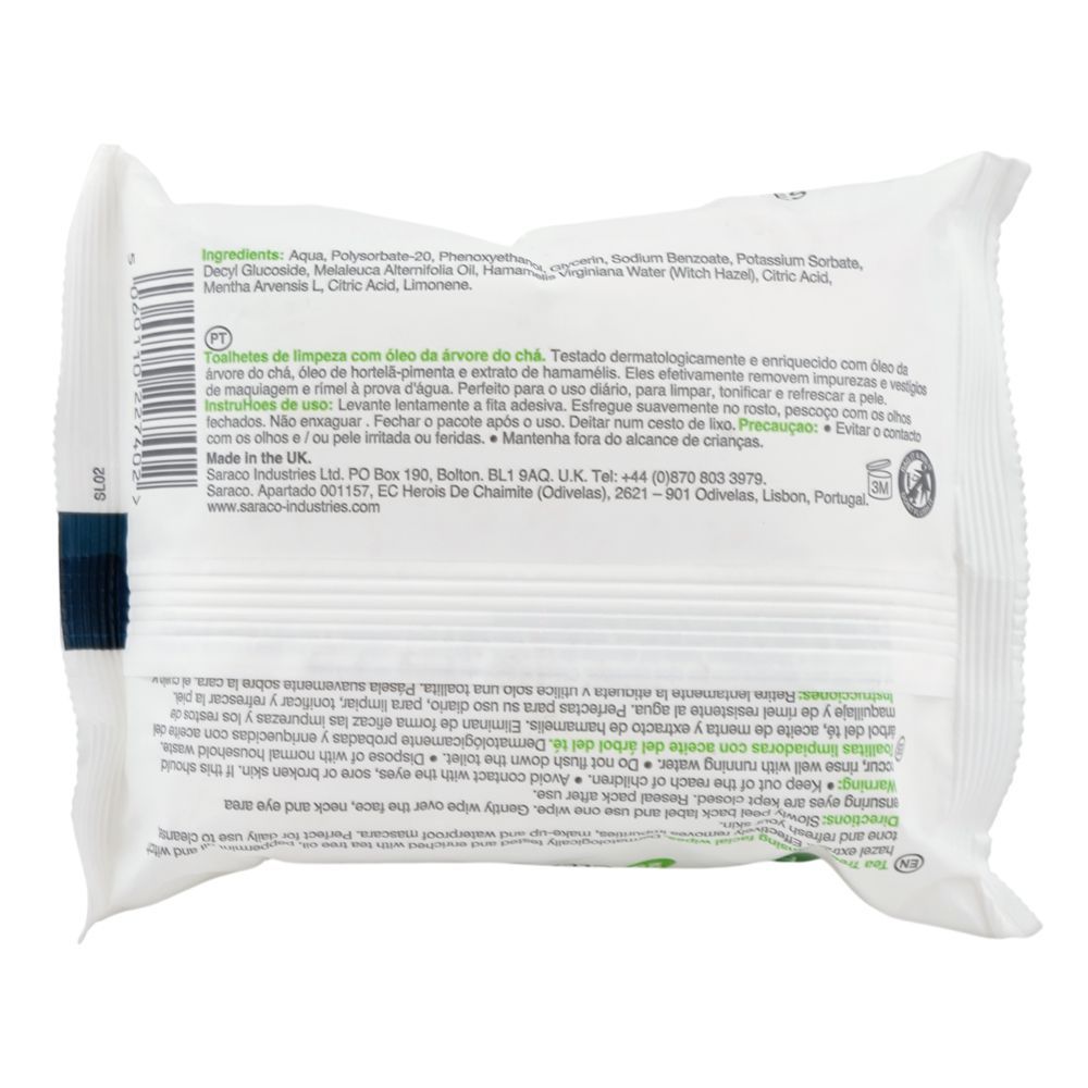 Pure Deep Cleanse Complete Cleansing Wipes, Vitamin B3, Aloe Vera, 25-Pack - Image 2