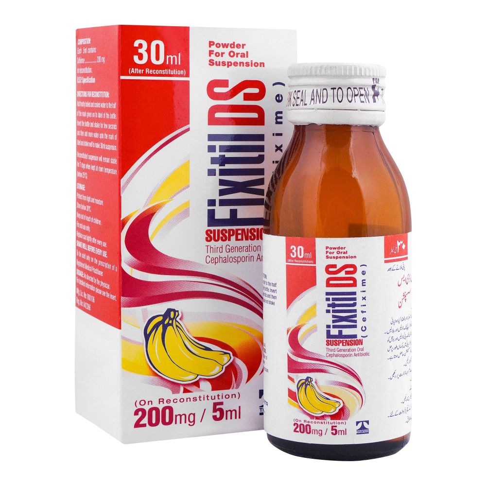 Tabros Pharma Fixitil DS Suspension, 30ml - Main Image