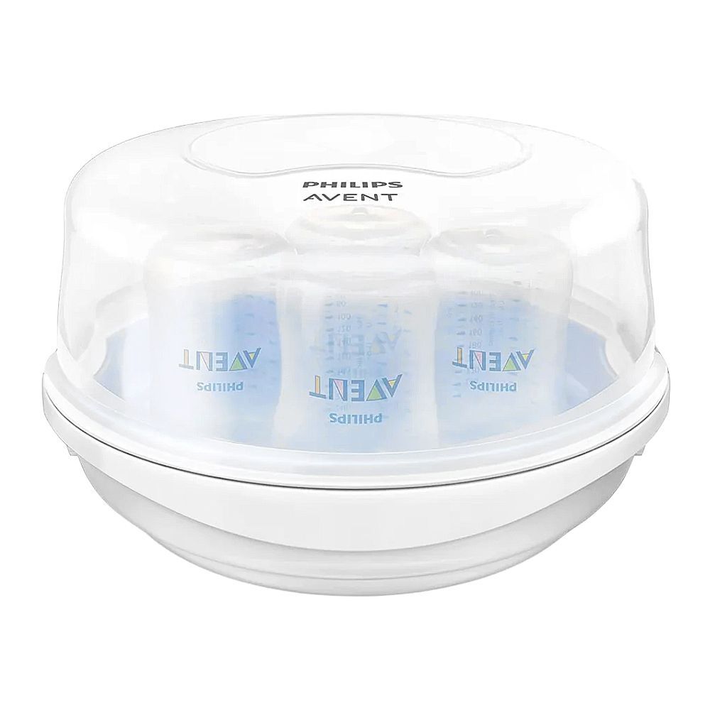 Avent Microwave Sterilizer, BPA Free, SCF281/03 (11.7W X 6.54H Inches) - Main Image