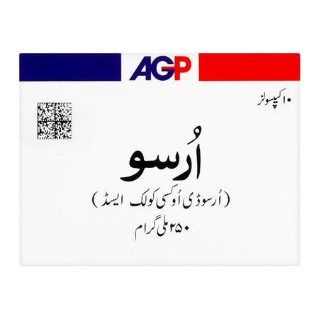 AGP Pharma Urso Capsule, 250mg, 10-Pack - Image 2