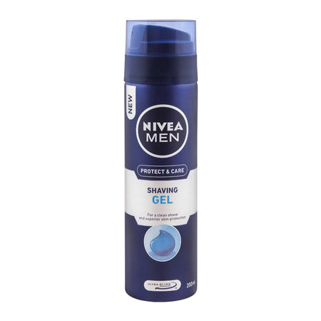 Nivea Protect & Care Shaving Gel, 200ml - Main Image