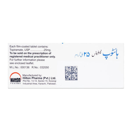 Hilton Pharma Hitop Tablet, 25mg, 30-Pack - Image 2
