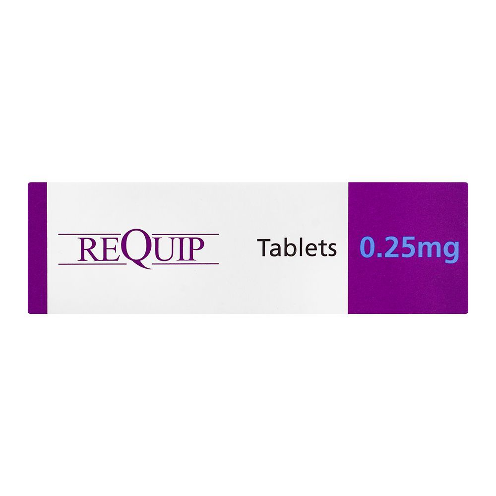 GSK Requip Tablet, 0.25mg, 21-Pack - Image 3