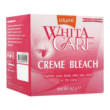 Lolane White Care Cream Bleach, 62g - Main Image