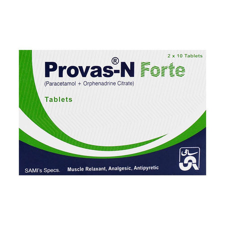 Sami Pharmaceuticals Provas-N Forte Tablet, 20-Pack - Image 2