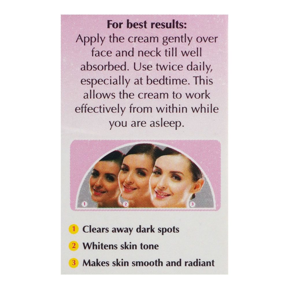 Skin Whitening Cream, Fairer You In 2 Weeks, With Goat Milk + Whitening Beads, 50g - Image 3