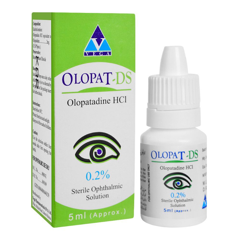 Vega Pharmaceuticals Olopat Ds Drop, 5ml - Main Image