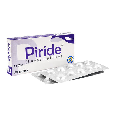 Amarant Pharmaceuticals Piride Tablet, 50mg, 20-Pack - Main Image